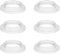 Lampenschirm Reduzierring Schraubring E14 Weiß 28MM, Lampenschirm Schraubring E14 für Lampenschirm Halterung, Tischlampe, Deckenleuchten, Stehlampe, lampenschirm Ring e14 Kunststoff, 6 Stück