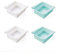 TRTO 2Pcs Random Kitchen Freezer Fridge Organizer Drawers Storage Rack Holder Shelf