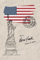New York City Notebook: Vintage Style Notebook, Statue of Liberty NYC, Travel Gift for Women, In a New York State of Mind, American Flag