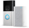 Ring Battery Video Doorbell Plus (Newest fen) + Chime | DIY Wireless Video Doorbell Camera with 1536p HD Video, Head-To-Toe View, Quick Release Battery Pack | Easy to install (5min)