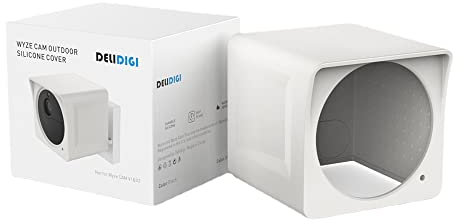 Aokicase Für Wyze cam Ring Amazon Cloud YI Nest Wandhalterung Halterung,Montage Kamera an Wänden oder Decken,bietet eine breitere Perspektive (Wyze cam Ring Amazon Cloud YI Nest，Weiß) 1PCS