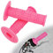 RUTU 7/8 Dirt Bike Griffe Universelle rutschfeste und verschleißfeste Motorradgriffe für KX65 KX85 KX125 50cc 110cc 70cc Motocross Motorrad Dirtbike Griffe, Pink