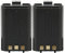 2 Pack 7.4V 3800mAh Sostituzione Batteria Radio Bidirezionale per UV5R 1 Generazione UV5R 2 Generazione UV5R 3 Generazione Walkie Talkie