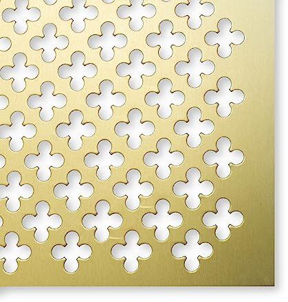 Peggy´s Pegboard Lochblech Aluminium ca. 100x50 cm, 1 mm, Kleeblattlochung | Made in Germany