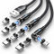 VAFOTON 9Pin Magnetic Charging Cable, 360° & 180° Charging & Data Cable 3Pcs (2M/2M/1M), 3-in-1 USB Charger Cable, 18W Phone Charger for Micro USB, Type C, i-Products