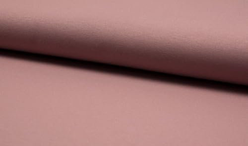 Die Stofftante Viskosejersey | uni | Ökotex | für Bekleidung | Meterware | viele Farben (old rose), RS0135