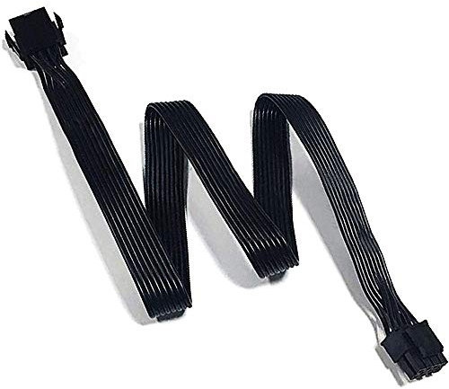 BLASHRD Cable de ExtensióN de AlimentacióN EPS de 8 ATX CPU Cable de ExtensióN de 8 Hembra una 8 (4 + 4) Macho EPS-12V para Placa Base, 80Cm