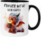 MeLifestyle Kaffeetasse Tasse Becher Motiv Finger weg - Mein Kaffee | Keramik 330ml | Geschenk, Freund, Freundin, Kollege, Kollegin, Bürotasse