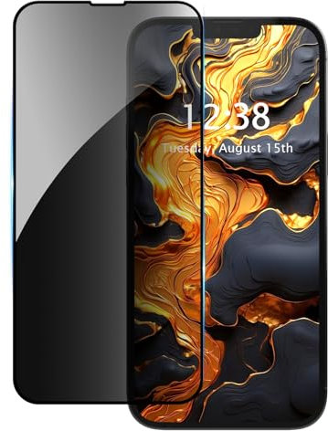 SharkProten Protector de pantalla de privacidad para Xiaomi Redmi 9T Redmi 9, película de vidrio templado antiespía, antiarañazos, no soporta desbloqueo de huellas dactilares, 1 paquete