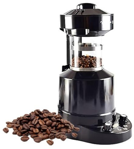 HLGKBY Tostatrice elettrica Professionale per Chicchi di caffè, tostatrice Automatica per caffè ad Aria da 2100 W, con Timer, velocità del Vento Regolabile, Regolazione dell'Aria Fredda/Calda,