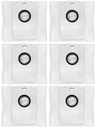 Recambios compatibles con Cecotec Conga 2499/2299. Reemplazo de bolsas de aspiración piezas de repuesto, 6 unidades