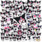 100Pcs Kur-omi Cute Anime Stickers - Waterproof Vinyl Pack for Skateboards, Cars, Laptops, Water Bottles, Walls, Luggage, Books & Travel