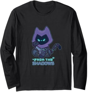 Chibi Omen Cat Valorant Gaming | Süß Langarmshirt