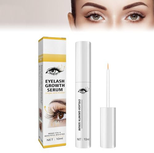 Wimpernserum & Augenbrauen Serum für besseres Wachstum von Wimpern & Brauen, Wimpernserum für Längere, Dichtere Wimpern - Eyelash Serum für Natürliches Wachstum, Stärkere Lashes (1 Stück)