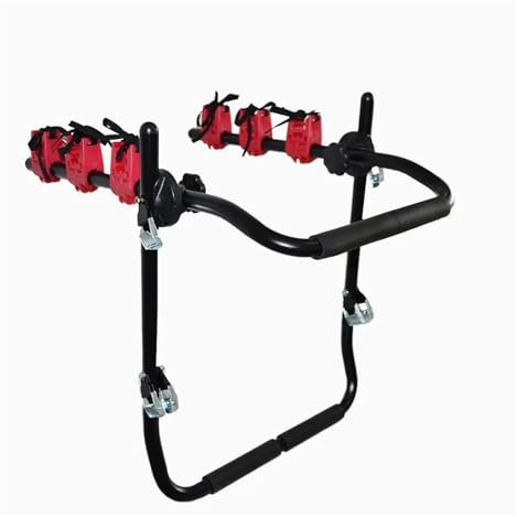 Coffre De Toit De Voiture pour Auto pour SUV et Voiture/Porte-Bagages de Toit 3-vélos Robuste pour Bras de Montage sur Coffre Porte-vélo Support arrière pour hayon Galerie De Toit(01)