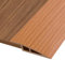 Hengrongshen PVC Türschwellen Leiste, 2M * 7CM Übergangsprofil Selbstklebend, Übergangsleiste Boden Höhenausgleich Abdeckleiste für Parkettböden Laminate Schwellen (Gelbes Holz, für 15mm bis 20mm)