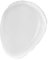 Ipetboom Éponge à Fond de Teint en Silicone Transparente Outil de Maquillage Humide 1 Pièce Facile à Nettoyer pour Maquillage Liquide Utilisation Quotidienne