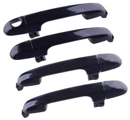 Exterieur Türgriff Für Hyundai Für i20 2007 2008 2009 2010 2011 2012 2013 2014 82651-1J000 Auto Außen Vorne Hinten Links Rechts türgriff Set Schwarz
