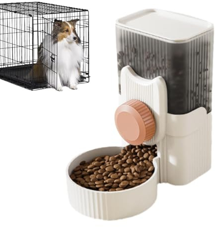 Futterautomat für Käfig,Kaninchenfutter für Käfige | Automatische Füllung Kaninchenfutter Igel, Katze, Chinchilla, Frettchen, Kätzchen, Meerschweinchen, Welpen