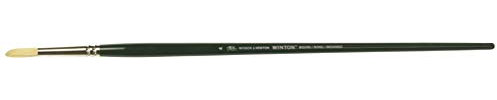 Winsor & Newton 5975704 Winton Rundpinsel- Nr.4- 5,5 mm, für Ölfarbe, Acrylfarbe und Alkydfarbe