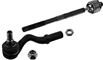 febi bilstein 33014 Spurstange mit Endstück, Mutter und Sicherungsmutter, 1 Stück