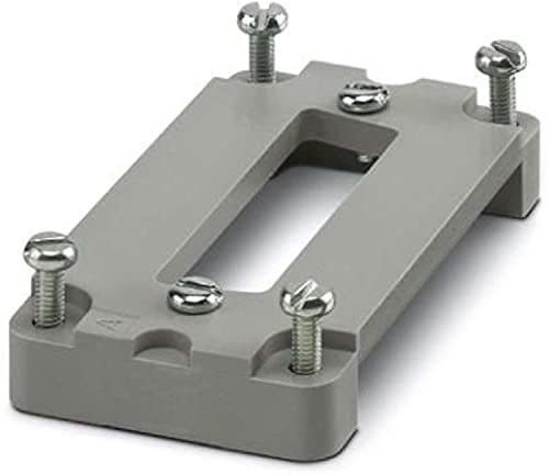 PHOENIX CONTACT HC-B 10-ADP/1 DSUB 25 D-SUB-Adapterplatte zur Bestückung mit Einem D-SUB-Stecker, 25 Polzahl, HC-B 10 Gehäusebaureihe, 2 Stück