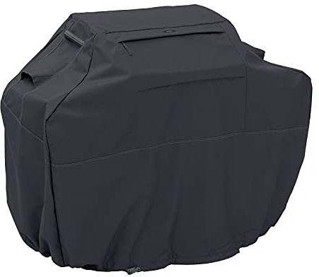 Classic Accessories Ravenna Water-Resistant 70 Inch BBQ Grill Cover, Black