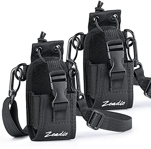 Zeadio Multifunktion Beutel Etui Halter für GPS-Telefon-Funkgerät ZNC-C, Packung mit 2