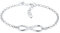 Elli Armband Damen Infinity mit Zirkonia Kristallen in 925 Sterling Silber