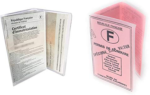 Kinsell ELBA - lot de 2 etui de protection transparent - 3 volets/6 faces