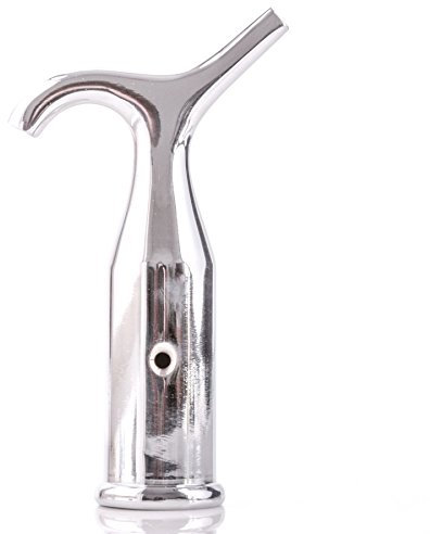 Chrome Pole Hook Head 120mm High Reach Skylight/Attic/Loft/Shelving Pull