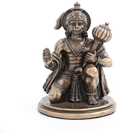 Veronese Design Mini Hanuman Statue - Hindu-Gott der Stärke, Figur, 8,3 cm hoch