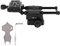 Macro Camera Rail Slider, Aluminum Alloy Fine-tuning Reshoots Screw Holes UNC1/4 and 3/8 Camera Photography SLR Spinner
