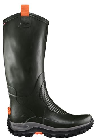 Viking Unisex-Erwachsene Elk Hunter Light Rain Boot, Green/Black,46 EU