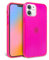 FELONY CASE - iPhone 11 Neon Pink Clear Protective Case, TPU and Polycarbonate Shock-Absorbing Bright Cover - Crack Proof with a Gloss Finish - Wireless Charging Compatible