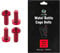 Chooee Water Bottle Cage Bolts M5 x 12mm,4pcs Water Bottle Holder Screws for MTB,Mountain Bike,Road Bicycle Black Red