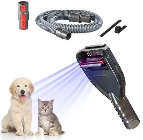 Brosse pour démêler les poils des chiens et des chats - Peigne professionnel pour enlever les poils - Pour Dyson V15 V12 V11 V10 V8 V7 V6