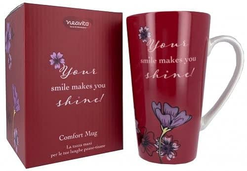Neavita-Comfort Mug - Tazza Maxi In Ceramica Rossa