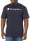 Champion Herren, Classic Graphic, Soft and Comfortable for Men, Script Logo (Reg. Or Big & Tall) T-Shirt, Marineblaue Schrift, 4X-Large Groß