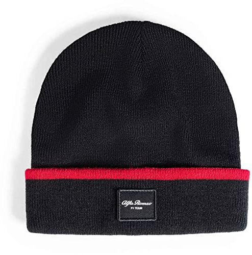 Alfa Romeo Racing F1 2023 Team Beanie Black, Schwarz, Einheitsgr��e