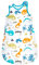 FLYISH DIRECT Baby Schlafsack für Neugeboren und Kinder, 0.5 Tog Schlafsack Baby 100% Baumwolle Babyschlafsack Ganzjahresschlafsack Baby Schlafsack, XL/90 cm