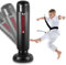 Boxsack Stehend Kinder ab 3-12 Jahre: JanTeelGO 150cm Boxsack für Kinder Geschenke Jungen und Mädchen - Kinderboxsack von Karate Taekwondo MMA zum Entlasten Jugendliche Erwachsene