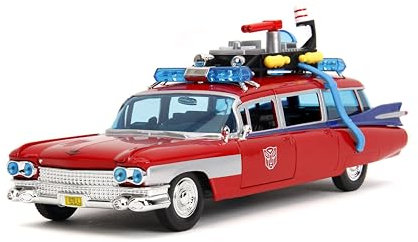 Jada Toys - Ghostbusters Ecto-1 Transformers Mashup 1:24 Die-Cast Car