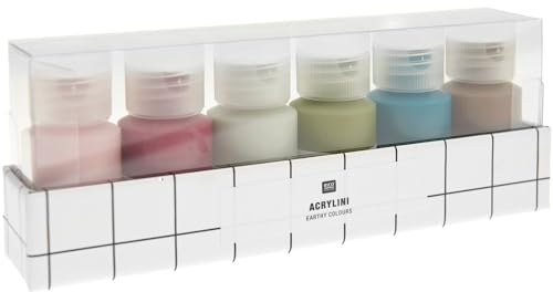 Acrylini Set Earthy Colours, 6 x 22 ml