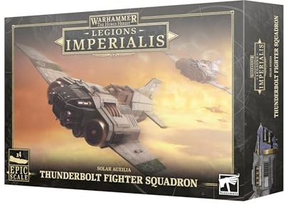 Warhammer Games Workshop Horus Heresy Legions Imperalis: Thunderbolt Fighter Squadron [Epic Scale] – Plastikmodellbausatz
