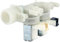 Électrovanne 2 voies à 90°, Ø 10 mm, connecteur pour machine à laver Indesit C00110333