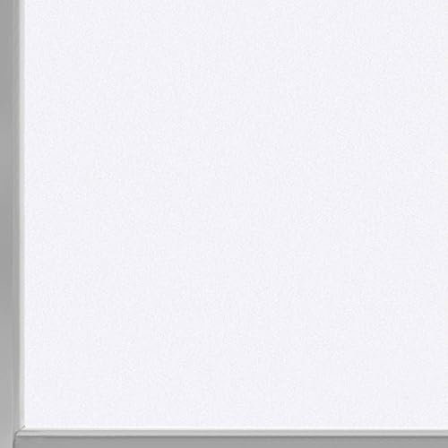 Frosted Glass Film for Windows 40 x 140 cm(16 x 55inch) Privacy Film for Glass Glass Window Film Privacy, Static Cling Removable Without Glue Or Residue for Home Office, White frosted