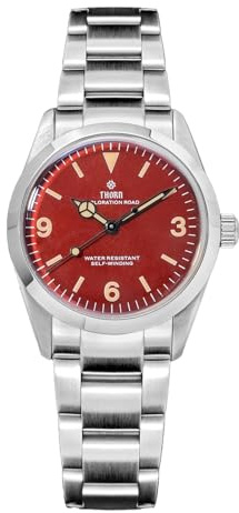 TACTICAL FROG Thorn T005 34mm PT5000 Mechanische Herrenuhr - Gewölbtes Saphirglas C3 Leuchtend 100M Wasserdicht