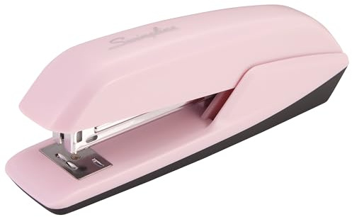 Swingline Stapler, 20 Sheet Capacity, 545 Desktop Stapler, Blush Pink (S7054513)