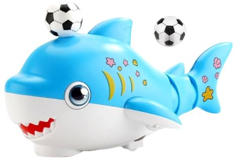 Jeu De Soufflage De Balles | Jeu Équilibré Requin Souffle | Jouet STEM À Air Avec Activation Sonore Lumieres Changeantes Motricite Fine Garcons Filles